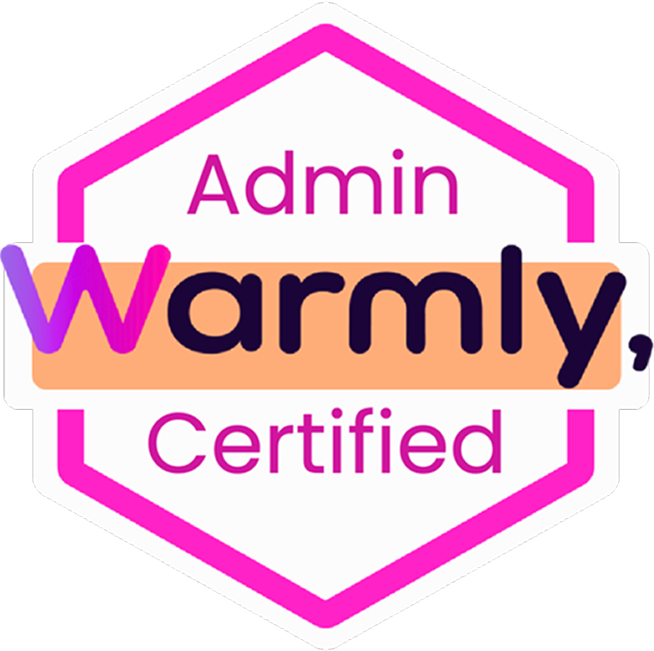 Warmly Admin Certified